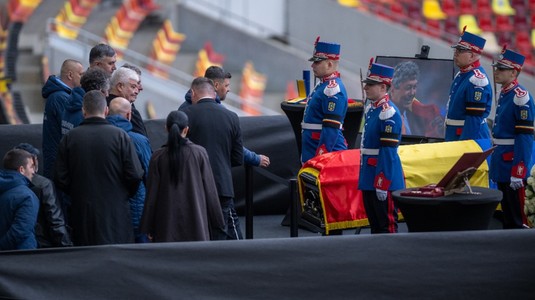Legendarul antrenor Mircea Lucescu va fi înmormântat astăzi. Momentul înhumării de la cimitirul Bellu va fi precedat de onoruri militare