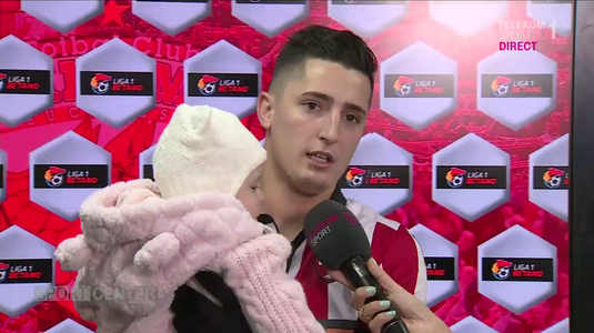 VIDEO | "Cadoul" primit de Filip la interviu pentru golul marcat. Despre Astra - FCSB: "Eu n-o să ţin niciodată cu ei"