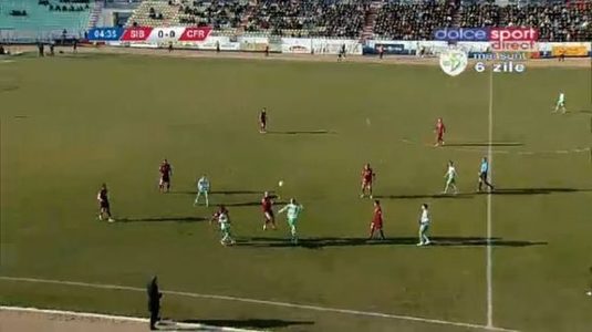 VIDEO rezumat / La Dolce Sport, meci decis de arbitraj: Voinţa Sibiu - CFR Cluj 0-1