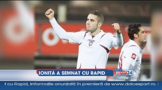 Exclusiv VIDEO / Alexandru Ioniţă a semnat cu Rapid, site-ul clubului confirmă. "Am venit fără fiţe, să ajut Rapidul"