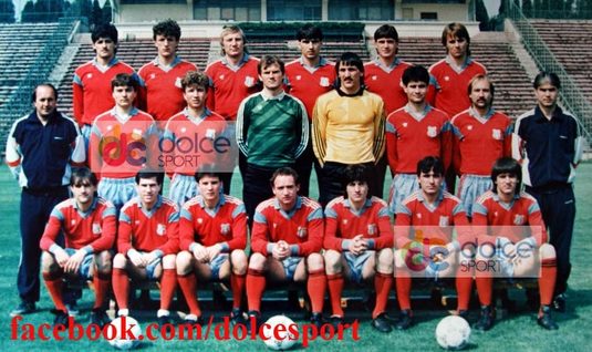 Imaginea zilei: Hagi, Lăcătuş, Gică Popescu şi Dan Petrescu în lotul Stelei (1987)