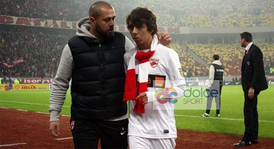 VIDEO Fiul lui Florentin Petre a debutat pentru Dinamo. La 17 ani, Patrick Petre a intrat cu Steaua