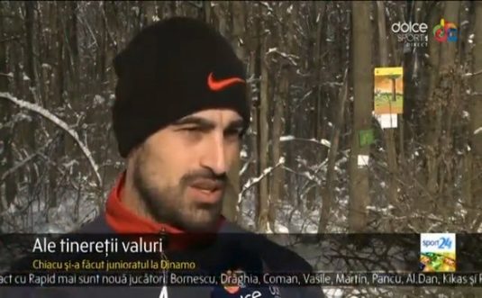 VIDEO Chiacu: "Eu o să rămân dinamovist". Ce regrete are Hristu Chiacu