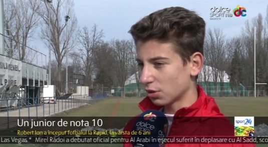 VIDEO Povestea juniorului român selectat de Atletico Madrid: "Ei lucrează altfel decât noi"