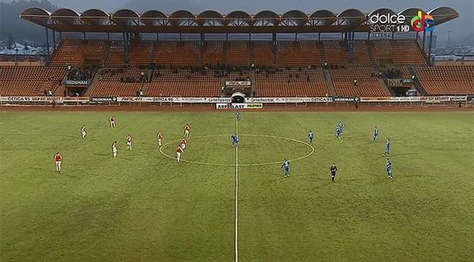 VIDEO | Ceahlăul - Pandurii 1-1. Meci de luptă la Piatra Neamţ pe un teren imposibil