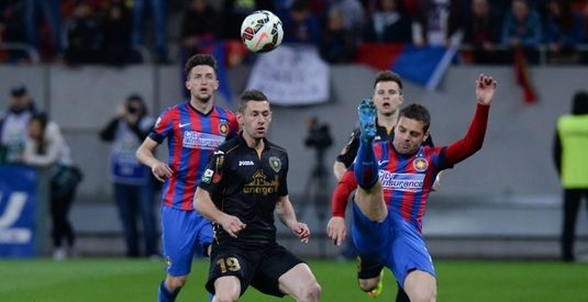 Steaua - ASA Târgu Mureş 0-1. Golul lui Zicu a schimbat liderul în Liga 1! VIDEO