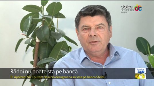 EXCLUSIV | Dan Apolzan: "Nu vor mai exista posibilităţi ca antrenorii fără licenţă să se refugieze"