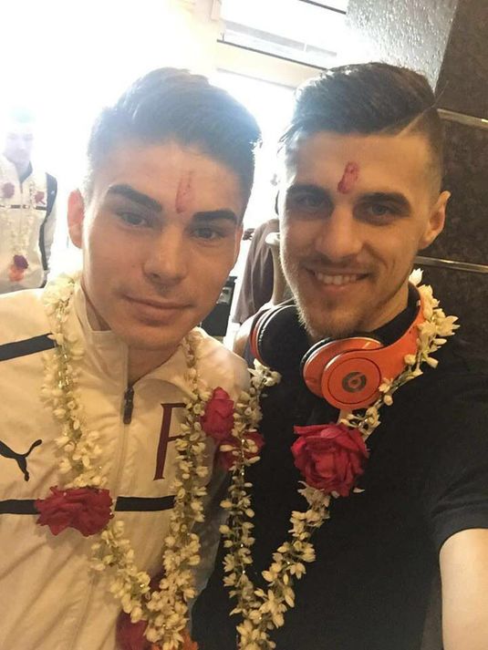 Rapid a ajuns în cantonamentul din India. Imagini inedite