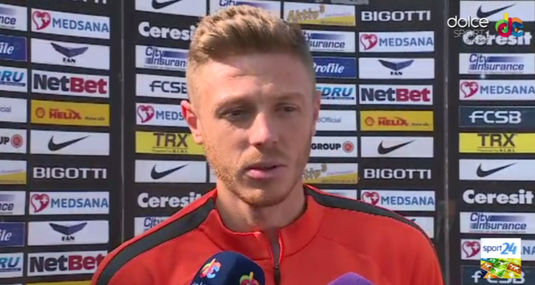 Bogdan Mitrea: "Este un vis pentru mine că joc la Steaua". Ce le-a transmis foştilor coechipieri de la Viitorul înaintea meciului direct
