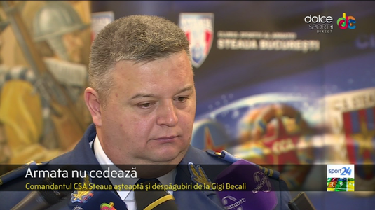 Preşedintele CSA Steaua, Cristian Petrea: "Ne dorim ca brandul Steaua Bucureşti să fie protejat, să fie exclusivitatea noastră"