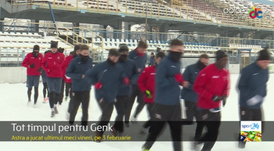 Amânarea meciului de la Iaşi are şi părţi negative pentru Astra. Campioana ar mai fi avut un meci oficial jucat înaintea dulului cu Genk din Europa League VIDEO