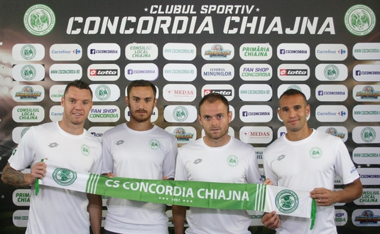 Concordia Chiajna şi-a prezentat noile achiziţii. Patru transferuri într-o zi pentru ilfoveni
