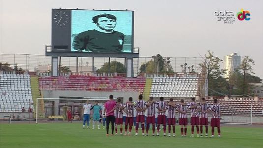 VIDEO | Nicolae Lupescu, omagiat de rapidişti la meciul cu AS Termo, din Liga a IV-a