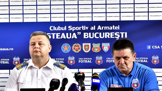 A fost haos în tribune, dar comandantul CSA a făcut declaraţii incredibile după Steaua-Rapid: ”Le mulţumim suporterilor”