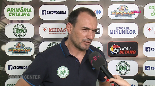Ionuţ Badea, reacţie surprinzătoare după prima victorie a sezonului pentru Chiajna: "Sunt supărat pe jucători"