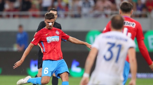VIDEO | Cum arăta nasul lui Nedelcu imediat după meciul cu Hajduk! Nu a putut vorbi cu reporterii!