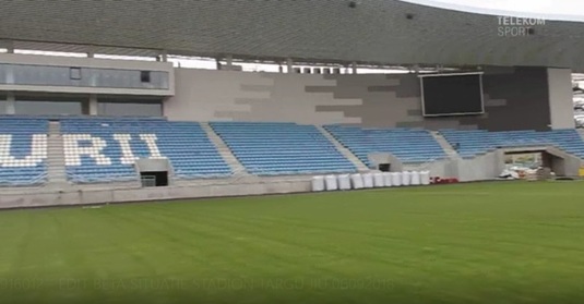 VIDEO | Situaţie incredibilă la stadionul Pandurii. A costat 22 de milioane €, dar încă nu se poate juca. Ce spune primarul din Târgu Jiu