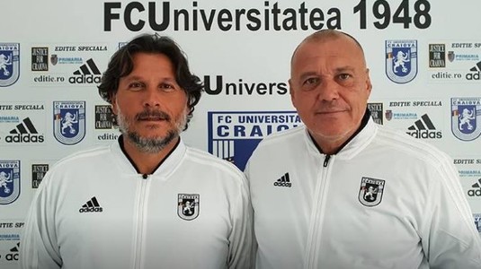 Nicolo Napoli redresează FC U Craiova. Formaţia lui Mititelu câştigă primul meci cu antrenorul italian pe banca tehnică