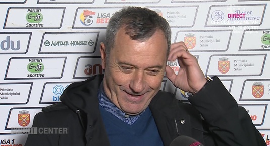 VIDEO | Mircea Rednic a pus ochii pe un jucător de la Hermannstadt: "Mi l-aş dori". De ce l-a iertat pe Popovici
