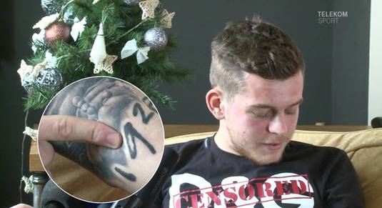 "Ai un tatuaj de suflet?" VIDEO | Surpriză totală din partea unui titular din naţionala U21: ce şi-a putut imprima pe braţ