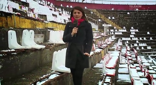VIDEO | Încă o arenă legendară va fi pusă la pământ. A început demolarea Stadionului Giuleşti