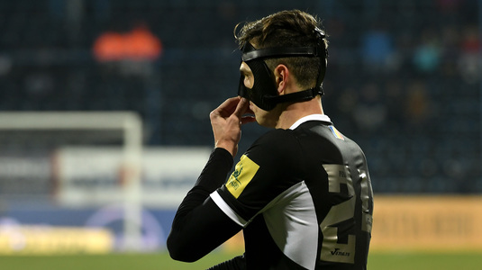 VIDEO | Motivul pentru care Florin Gardoş a renunţat la mască în timpul meciului cu Viitorul: "Mi-a fost frică, dar aşa am considerat"