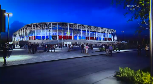 VIDEO | Primele imagini oficiale cu noul stadion al Stelei. Cum vor arăta şi celelalte arena din proiectul pentru EURO 2020
