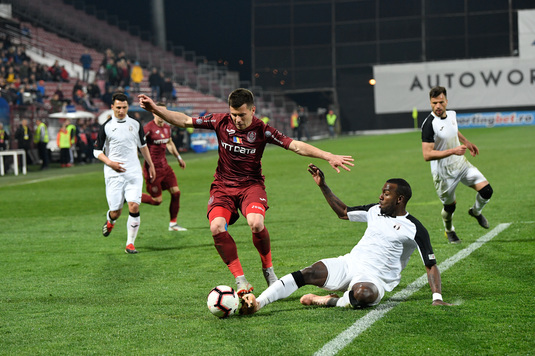 VIDEO | Revenire cu succes pentru Dan Petrescu. CFR Cluj - Astra 1-0. A treia victorie în play-off pentru clujeni