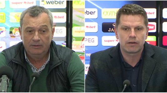 VIDEO | Contre între Stoican şi Rednic după meci. Ironii dure şi replici tăioase între cei doi: "Să-şi vadă de echipa lui"