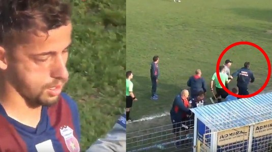 VIDEO | Un fotbalist de la Steaua făcut KO în timpul unui meci. Marius Lăcătuş a sărit şi el la bătaie. La stadion a ajuns şi Poliţia