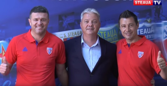 VIDEO | Daniel Opriţa şi Iulian Miu, prezentaţi oficial la CSA Steaua! ”Mi-am asumat un risc mare venind în Liga a 4-a”