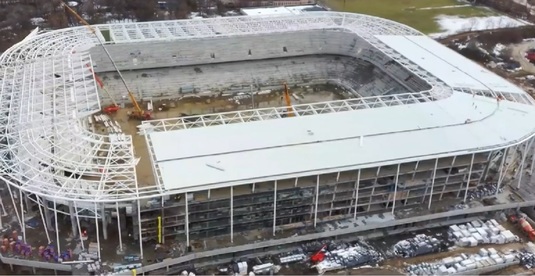 VIDEO | Stadionul Steaua este tot mai aproape de finalizare şi arată superb. Cum arată acum arenele Rapid şi Arcul de Triumf