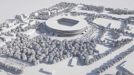 Un stadion cu 30.000 de locuri se construieşte în România! Oraşul cu tradiţie în fotbal care va beneficia de noua arenă FOTO