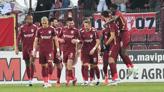 VIDEO | Victorie clară pentru CFR Cluj în meciul cu revelaţia Chindia. Prima înfrângere pentru Toni Petrea, în Superligă, pe banca târgoviştenilor