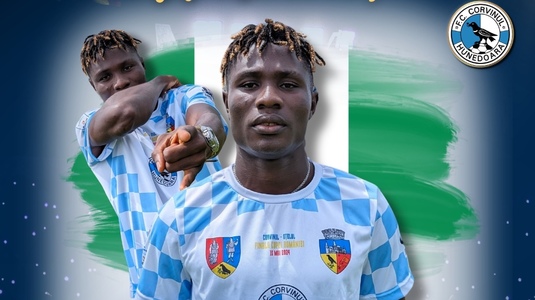 OFICIAL | Corvinul Hunedoara a transferat patru străini într-o singură zi: ”Fotbalişti nigerieni de perspectivă”