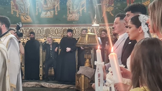 Gigi Becali, apariţie de senzaţie la nunta lui Florinel Coman: "Mi-a adus bucurii şi bani, vreo 6 milioane!”