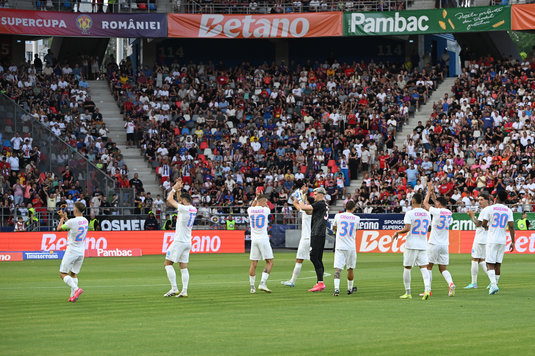 LIVE VIDEO | FCSB - CFR Cluj, ACUM, în Supercupa României, pe orangesport.ro. Deschidere de scor în Ghencea. Execuţia magnifică a debutantului