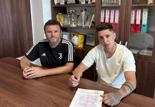 Steliano Filip s-a întors în România şi a fost prezentat de club! Fostul fundaş de la Dinamo a semnat, după un an şi jumătate de pauză