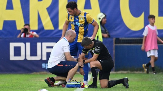 Verdictul medicilor în privinţa accidentării horror a arbitrului de la Metaloglobus - Petrolul. Care este starea asistentului