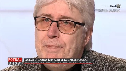 Claudiu Vaişcovici, dărâmat după moartea lui Mircea Lucescu! Cu ochii în lacrimi: ”Îmi e greu să vorbesc despre el la trecut”