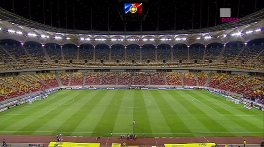 VIDEO | Atmosferă dezolantă pe Arena Naţională! Câţi spectatori au venit la FCSB - Gaz Metan