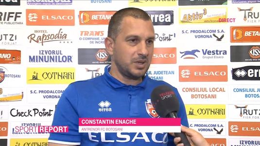 VIDEO | Costel Enache, supărat după ce echipa sa a făcut doar egal cu Sepsi, 2-2. Suporterii i-au cerut demisia