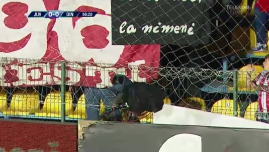 REPROBABIL | Un cameraman care filma Juventus - Dinamo a fost lovit de Elias Bucurică - lider al galeriei ”câinilor”