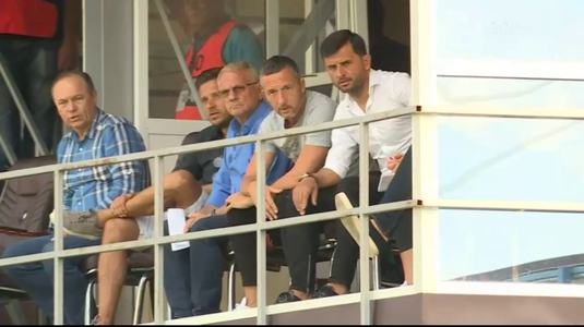 Nicolae Dică şi Mihai Stoica au fost la Voluntari pentru a urmări cel mai în formă atacant din Liga I: "Sunt bucuros dacă se interesează de mine"