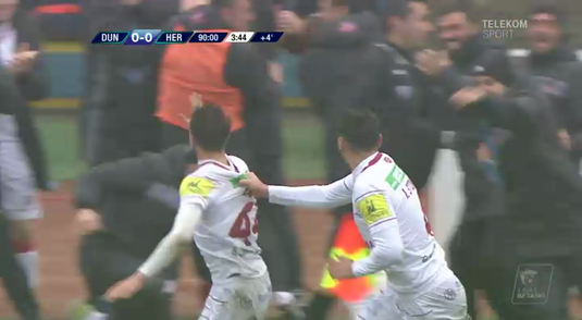 VIDEO | Victorie în ultima secundă! Dunărea Călăraşi - FC Hermannstadt 0-1. Gol fabulos înscris de Dumitriu 