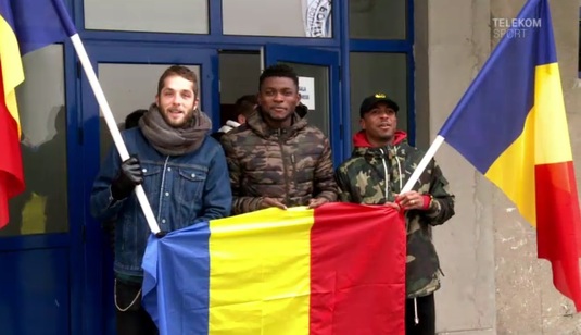 VIDEO | Jucătorii de culoare de la Iaşi "au devenit" români. Cum sărbătoresc deja moldovenii ziua de 1 decembrie 