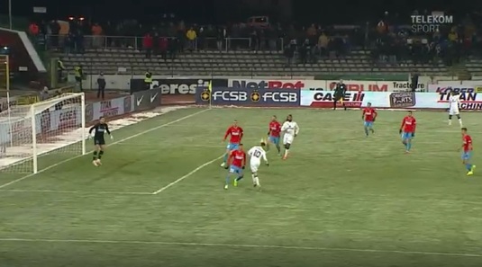 VIDEO | L-au convins pe Becali? Ambii jucători doriţi de FCSB au ieşit în evidenţă la faza golului