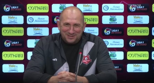 VIDEO | Vasile Miriuţă a făcut spectacol. Reacţia genială după ce s-a trezit din nou în sala de conferinţe a lui CFR Cluj :)