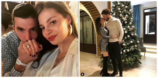 FOTO | Un fotbalist de la Dinamo şi-a cerut iubita de soţie în noaptea de Revelion. Julio Baptista a petrecut trecerea dintre ani alături de Ronaldo