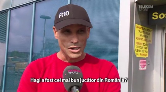 VIDEO EXCLUSIV | Plecăciunea lui Rivaldo în faţa lui Hagi: "E Pele de România!" Balonul de Aur din 1999 merge la Constanţa
